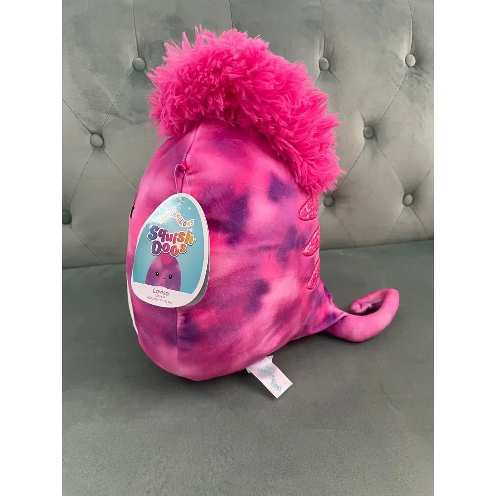 2022 Original Squishmallow Squish-Doos Lovisa Plush Kelly Toys - Picture 5 of 8